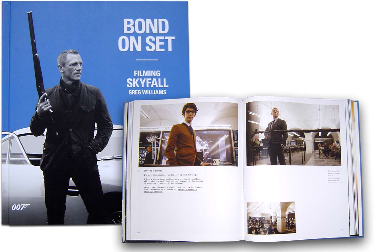 Illustrated 007 - The Art of James Bond: Skyfall: Bond On Set